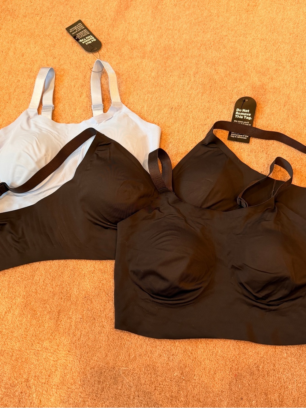 Eby Seamless Wireless Bralettes - set of 3 small-DD
